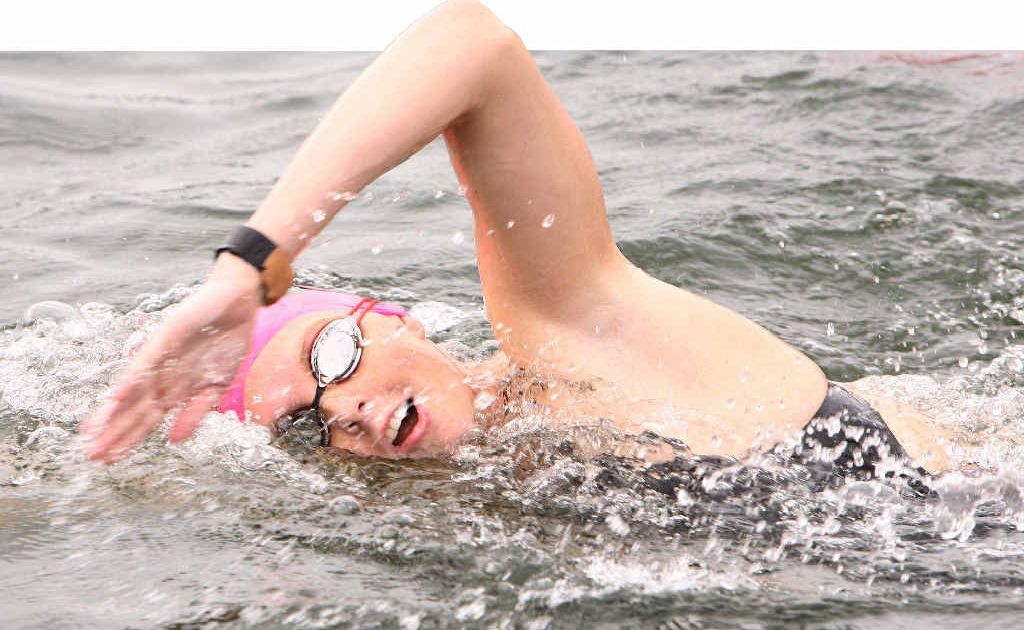Melissa Gorman swims to victory in the 10km event at the Australian open water championships in Sydney last year. Gorman will be at Evans Head this weekend for the ocean swim organised by the local surf club. Melissa Gorman swims to victory in the 10km event at the Australian open water championships in Sydney last year. Gorman will be at Evans Head this weekend for the ocean swim organised by the local surf club.